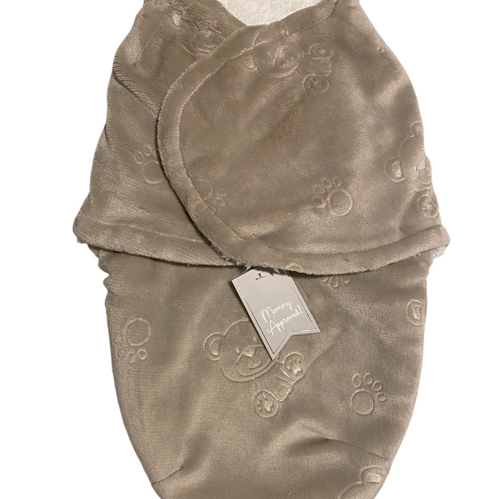 Cozy Bear Swaddle Blanket